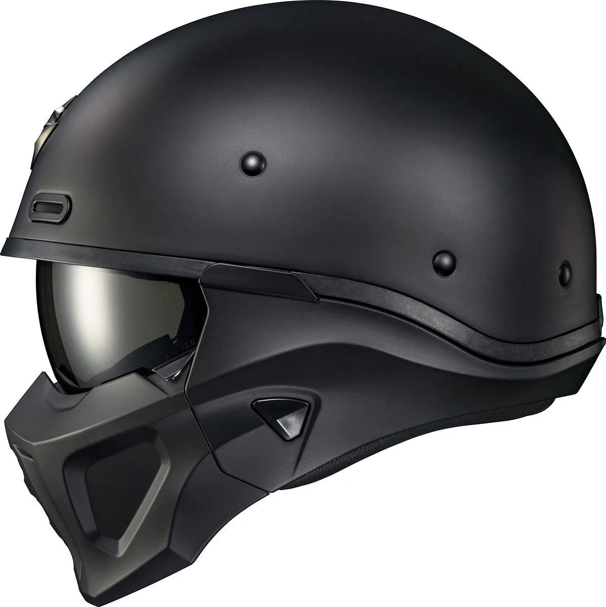 SCORPION EXO - COX-1605 - COVERT X OPEN-FACE HELMET MATTE BLACK LG