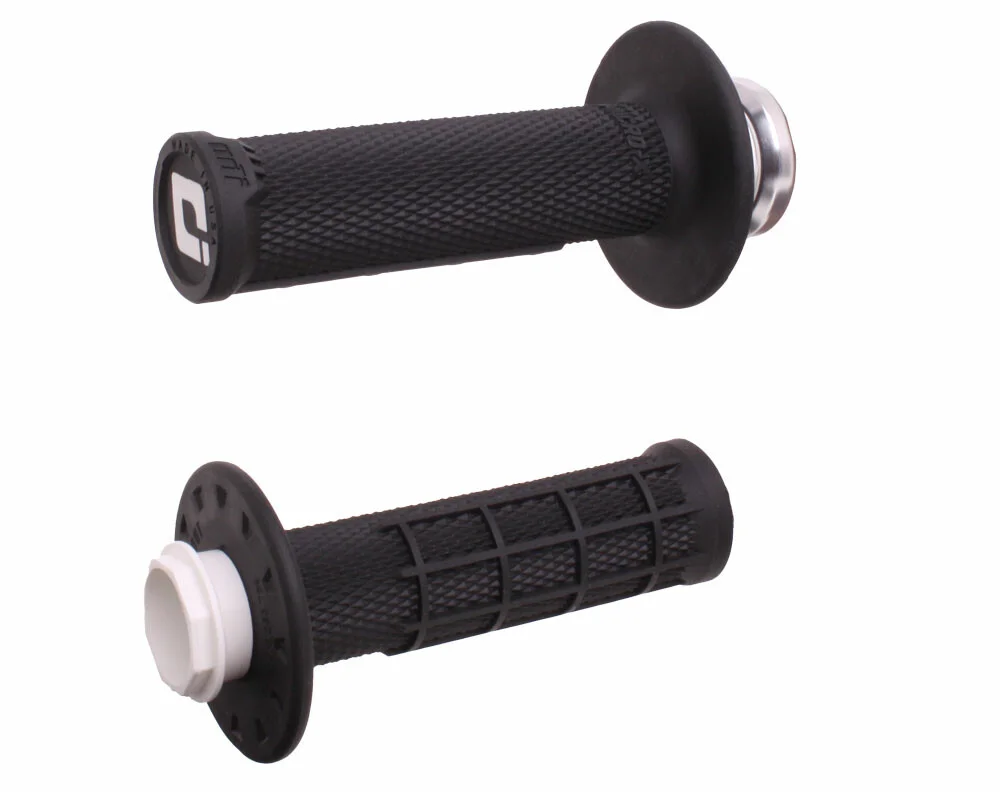 ODI - H36MXB - ODI Micro-X Half-Waffle V2 Lock-On Grips