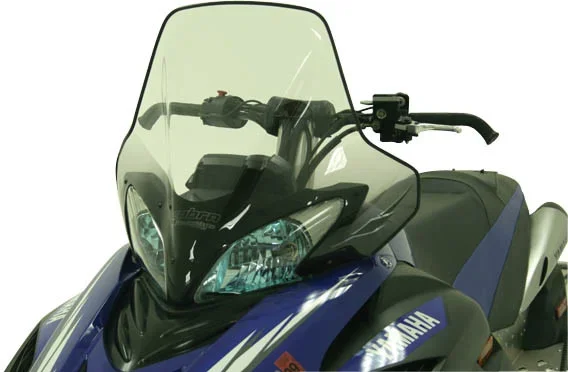 PowerMadd Cobra Windshield - Durable Clear Acrylic/Polycarbonate Windscreen for Powersports Vehicles