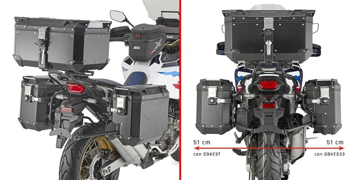 GIVI - PLOS1178CAM - Side Case Hardware
