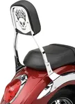 COBRA - 02-5052 - BACKREST INSERT SKULL CHROME FITS STD