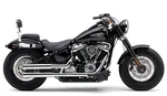 COBRA - 6048 - 3" NH SERIES SLIP-ONS CHROME SOFTAIL 18-22