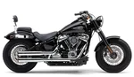 COBRA - 6057 - 3" RPT SLIP-ONS CHROME SOFTAIL 18-22