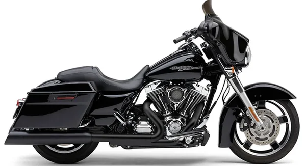 COBRA - 6288RB - 4.5" UPPERCUT SLIP-ON BLACK FLH/FLT 95-16