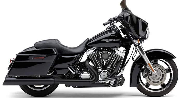 COBRA - 6288RB - 4.5" UPPERCUT SLIP-ON BLACK FLH/FLT 95-16