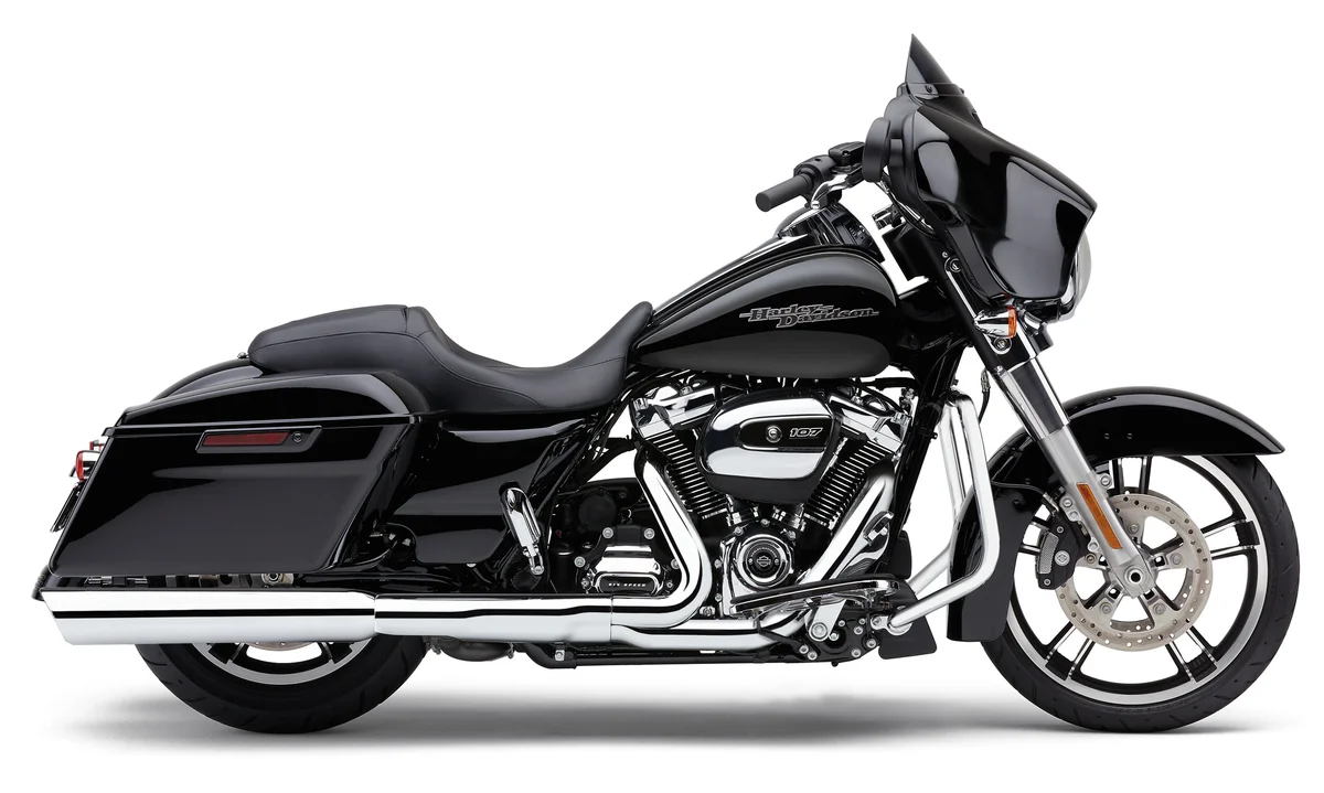 COBRA - 6108 - 909-TWINS 4" SLIP-ONS CHROME FLH/FLT 17-22