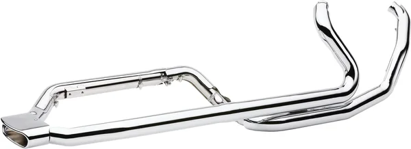 COBRA - 6253DB1 - POWERPORT DUAL HEADPIPES CHROME FLH/FLT 09-16