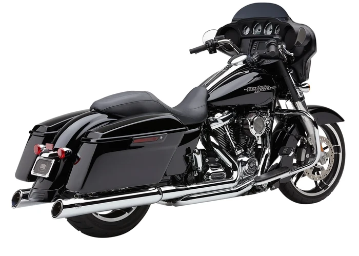 COBRA - 6257 - TRUE DUAL HEADPIPES CHROME FLH/FLT 17-22