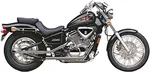 COBRA - 1261 - BLVD DRAG PIPES F/S CHROME HON VLX600 88-98