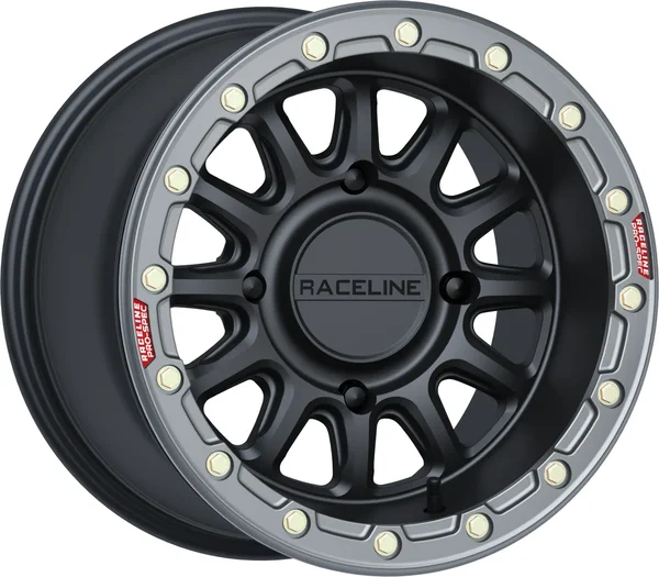 RACELINE - A14BG-51056+10 - ALPHA WHEEL 4X156 BLK/GUNMETAL 15X10 (+10MM)