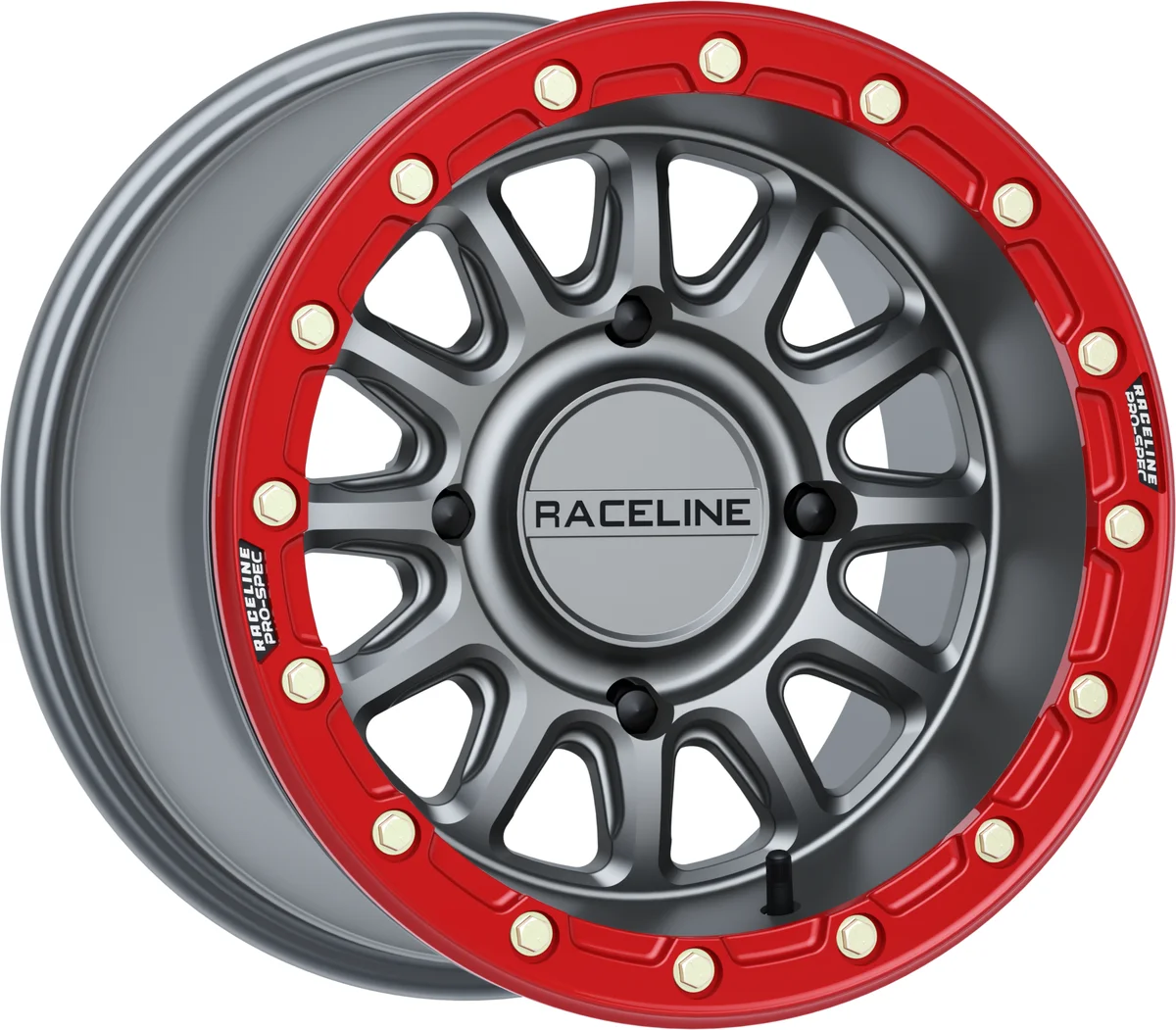 RACELINE - A14GR-57056+10 - A14 Alpha Beadlock Wheels