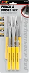 PERFORMANCE TOOL - W7510 - 7 PC PUNCH / CHISEL SET