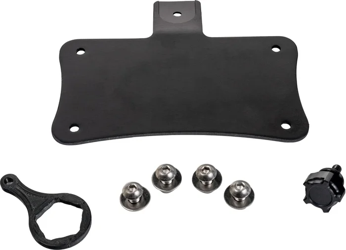 HOFMANN DESIGNS - HDB1059B - Laydown License Plate Mount