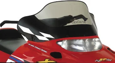 POWERMADD 11533 Smoke Tinted Windshield - Durable Polycarbonate Windscreen for Powersports