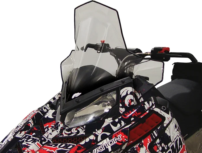 PowerMadd 11840 Windshield - Durable Polycarbonate Wind Deflector for Riders