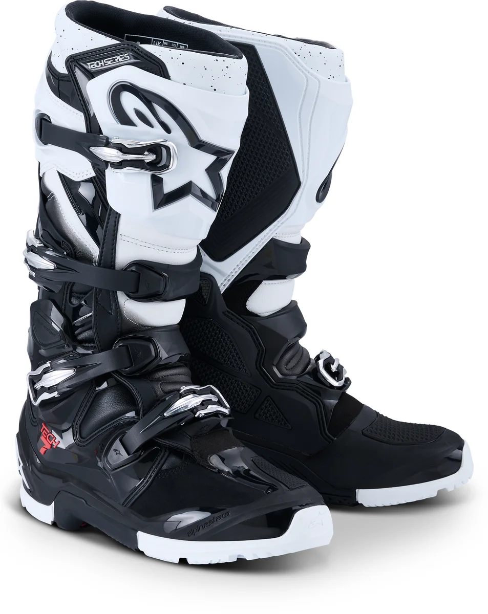 ALPINESTARS - 2010426-12-8 - TECH 7 ENDURO BLACK/WHITE 8