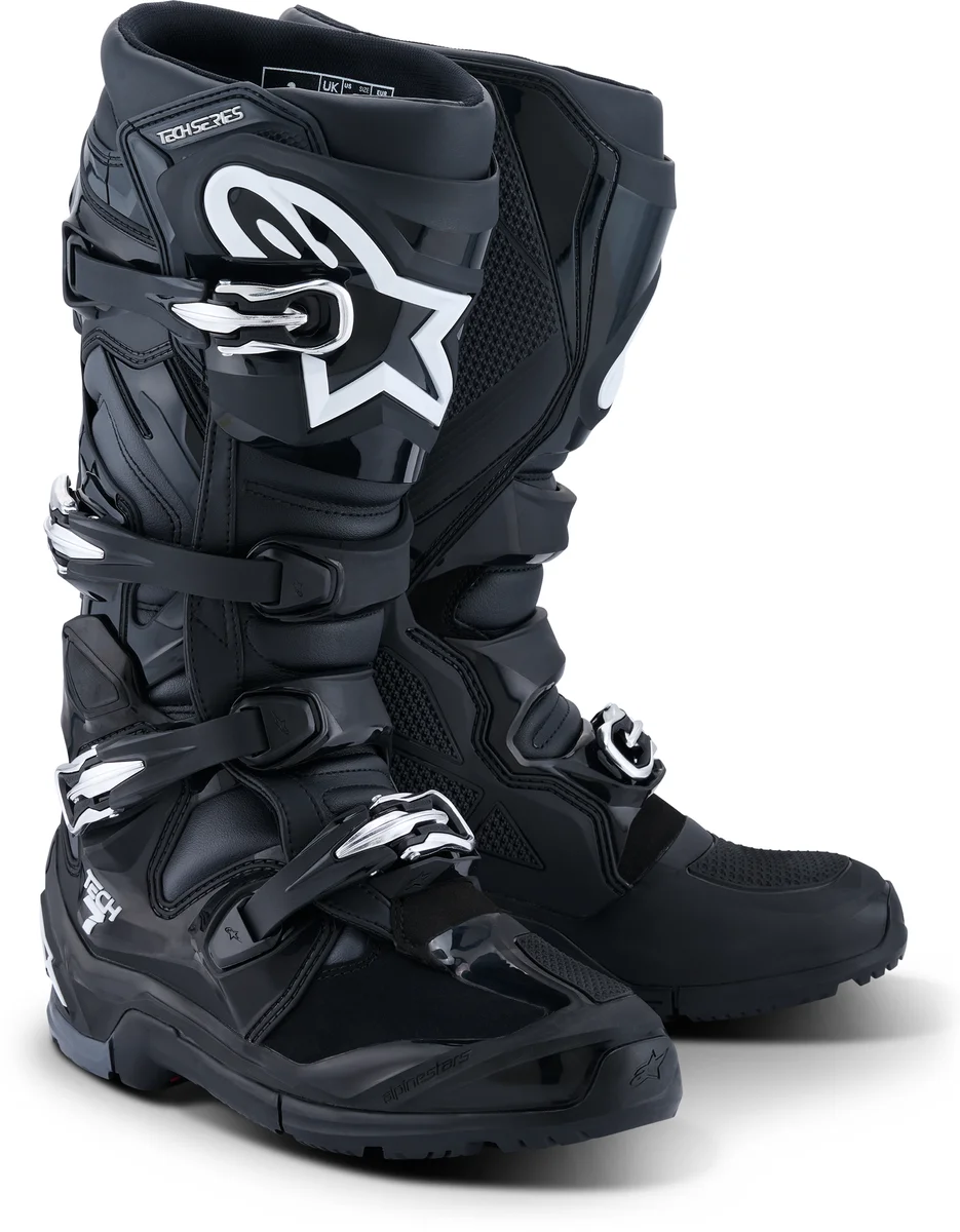 ALPINESTARS - 2010426-140-7 - TECH 7 ENDURO BLACK/ANTHRACITE/WHITE 7