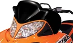 POWERMADD 22" High-Impact Polycarbonate Windshield - Durable & Quick-Release Mounting