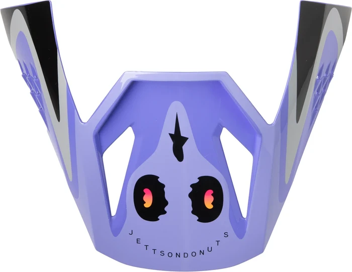 ALPINESTARS - 8982126-9277-TU - JETTSON SM3 YTH VISOR ECE06 GRY/PRPL/BLK GLOSSY