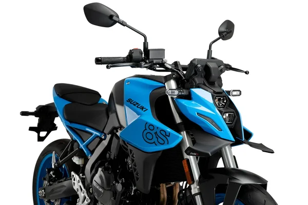 PUIG - 21704J - DOWNFORCE FRONT SPOILER MATTE BLACK SUZ