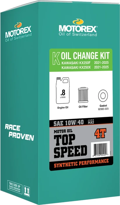 MOTOREX - 311247 - Motorex Top Speed Oil Change Kit