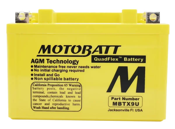 MOTOBATT - MBTX9U - MotoBatt Quadflex AGM Batteries