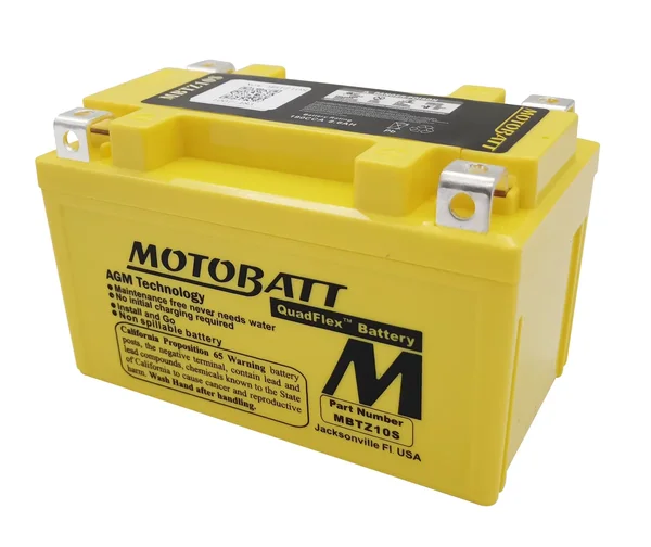MOTOBATT - MBTZ10S - MotoBatt Quadflex AGM Batteries