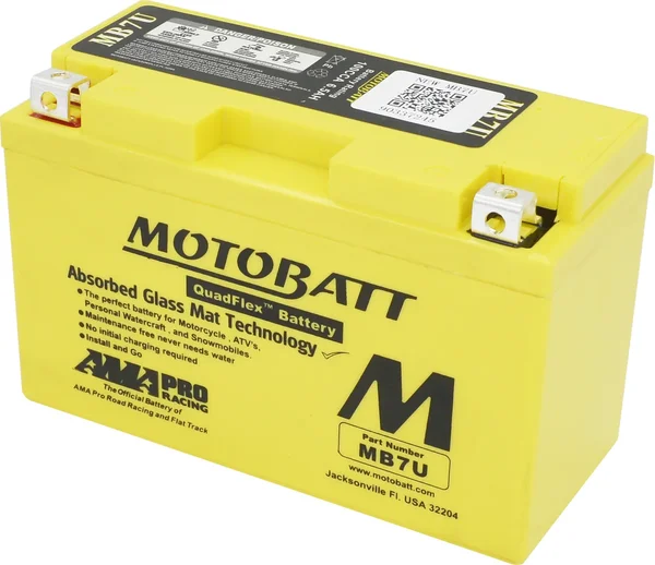 MOTOBATT - MB7U - MotoBatt Quadflex AGM Batteries