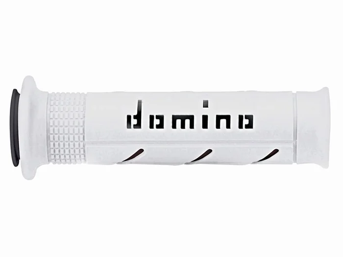 DOMINO RACING - A25041C4046C7-0 - XM2 GRIPS WHITE/BLACK PAIR