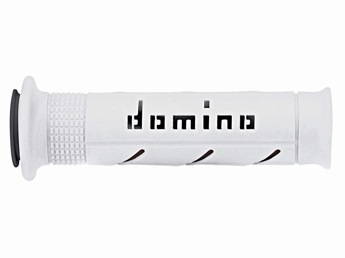 DOMINO RACING - A25041C4046C7-0 - XM2 GRIPS WHITE/BLACK PAIR