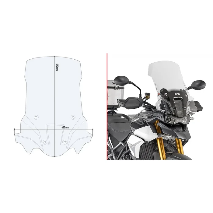 GIVI - D6418ST - Windscreen Specific