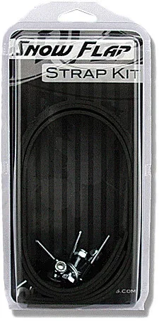 PDP Snow Flaps Strap Kit - Durable Wind-Resistant Body Kit for Snowmobiles