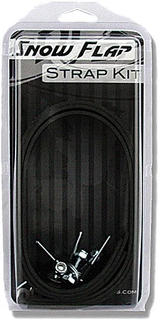 PDP Snow Flaps Strap Kit - Durable Wind-Resistant Body Kit for Snowmobiles