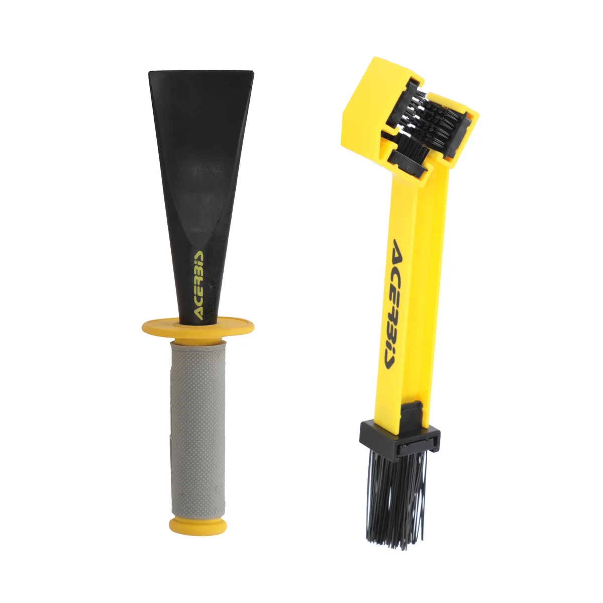 ACERBIS - 2986391040 - Mud Scraper/Brush Combo Kit
