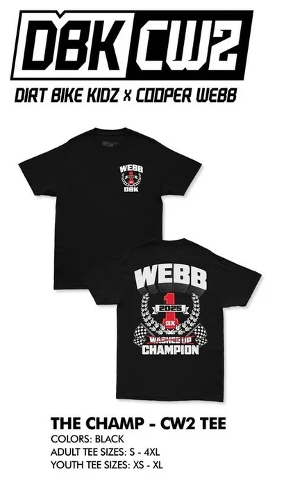 DBK - YTCW-CHAMP-M - The Champ CW2 Tee