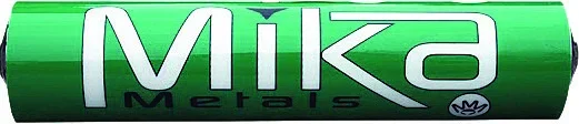 MIKA METALS MK-GREEN Injection Molded Bar Pad - Durable Handlebar Pad for Big Bikes (Green)