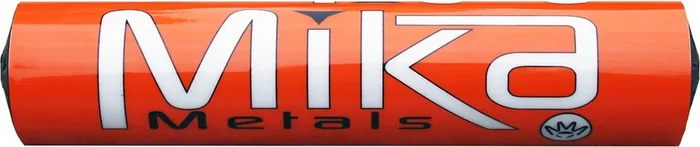 MIKA METALS MK-ORANGE Injection Molded Bar Pad - Durable Handlebar Pad for Powersports