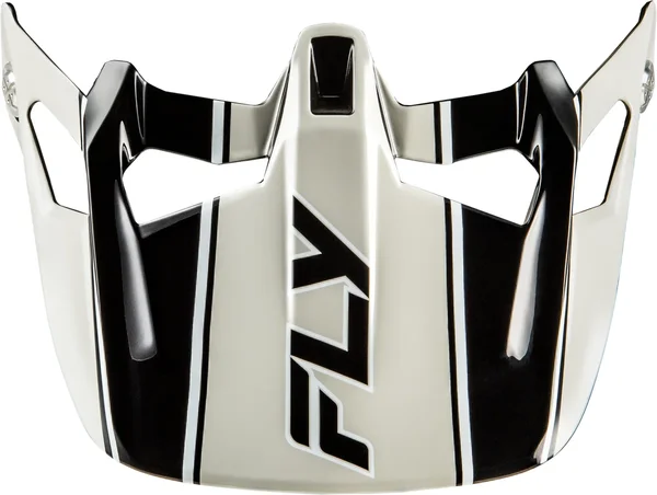 FLY RACING - 73-9230V - WERX-R CARBON FLOW VISOR BLACK/GREY