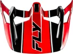 FLY RACING - 73-9231V - WERX-R CARBON FLOW VISOR BLACK/RED