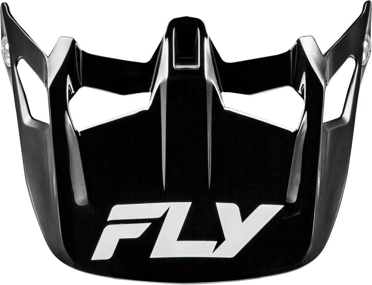 FLY RACING - 73-9234V - WERX-R CARBON VISOR GLOSS BLACK