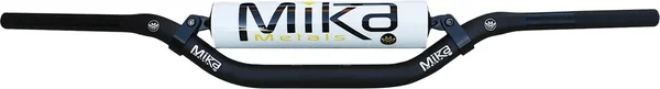 MIKA METALS MK-11-RC-WHITE 1 1/8" Oversized Handlebars - Pro Series Racing Handlebar for Powersports