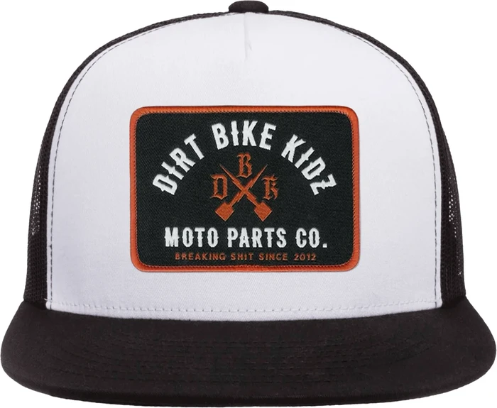 DBK - HAT-MPTRK-WHT-2FIFTY - MP TRUCKER 2FIFTY SNAPBACK WHITE/BLACK