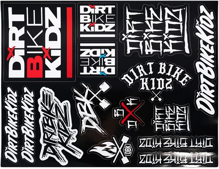 DBK - AC-SLAPPACK-SS-DECAL - SLAP PACK STICKER SHEET 8.5"X11"