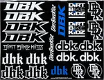 DBK - AC-MOTOPACK-SS-DECAL - MOTO PACK STICKER SHEET 8.5"X11"