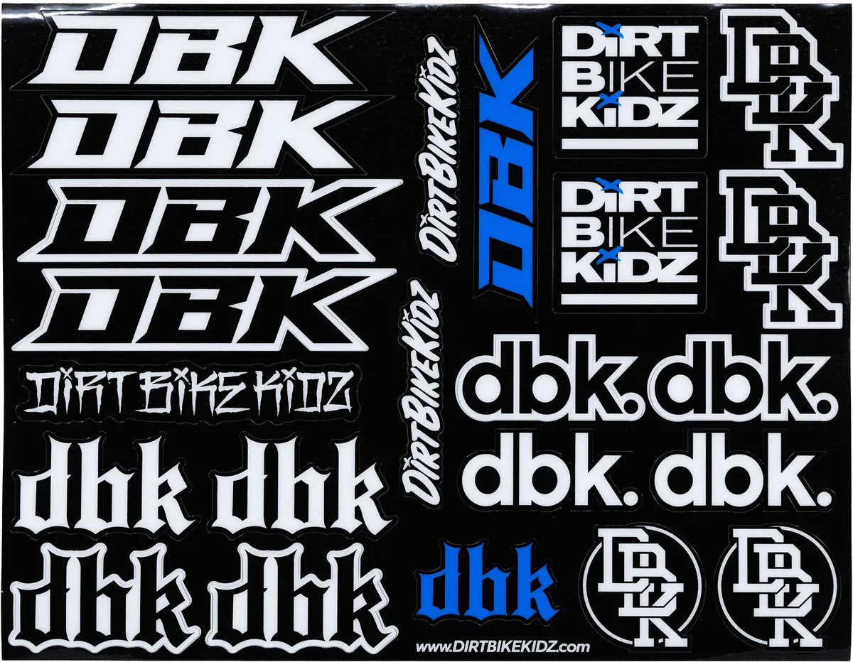DBK - AC-MOTOPACK-SS-DECAL - MOTO PACK STICKER SHEET 8.5"X11"