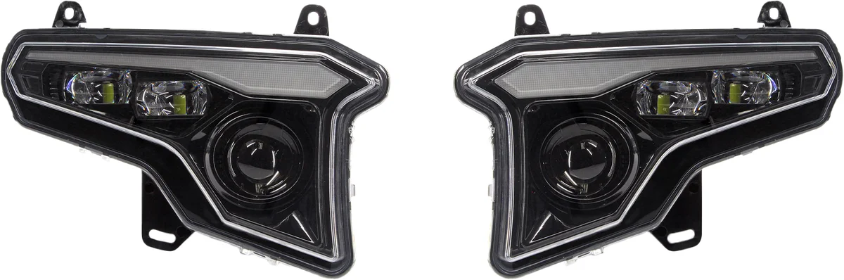 XTC POWER PRODUCTS - POL-XPED-HL - XTC Headlights with Amber Turn Signals