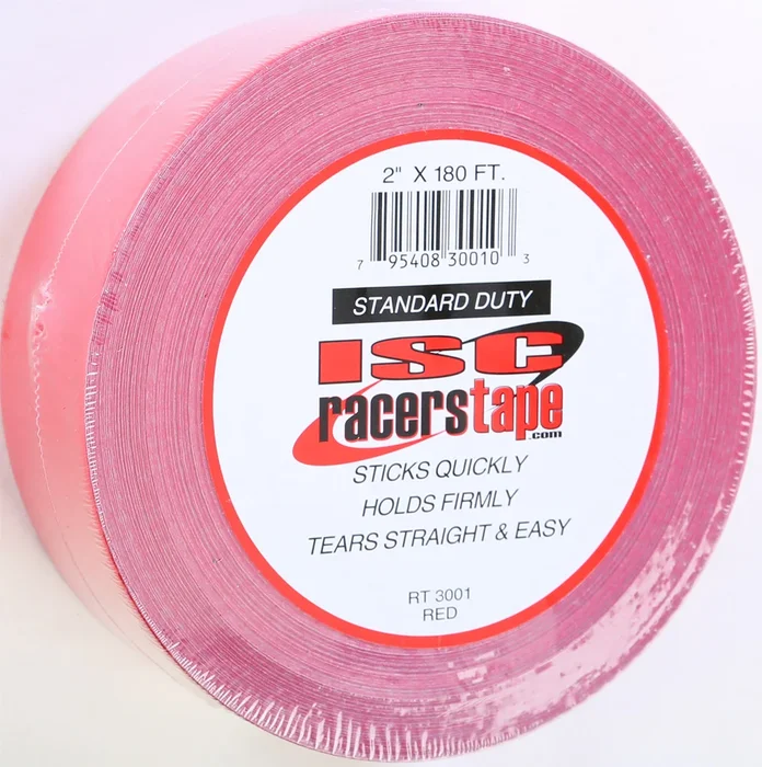 ISC RT3001 Racers Tape - Durable Racing/Protective Tape for Fairings & Bodywork