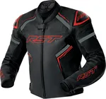 RST - 103605RED-40 - S1 D3O LEATHER JACKET BLK/GRY/RED SM
