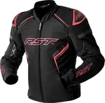 RST - 103629PNK-14 - S1 D3O TEXTILE LADIES JACKET BLK/FLO PINK LG