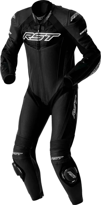 RST - 103634WHI-40 - TRACTECH EVO D3O SUIT BLK/WHI LEATHER SM